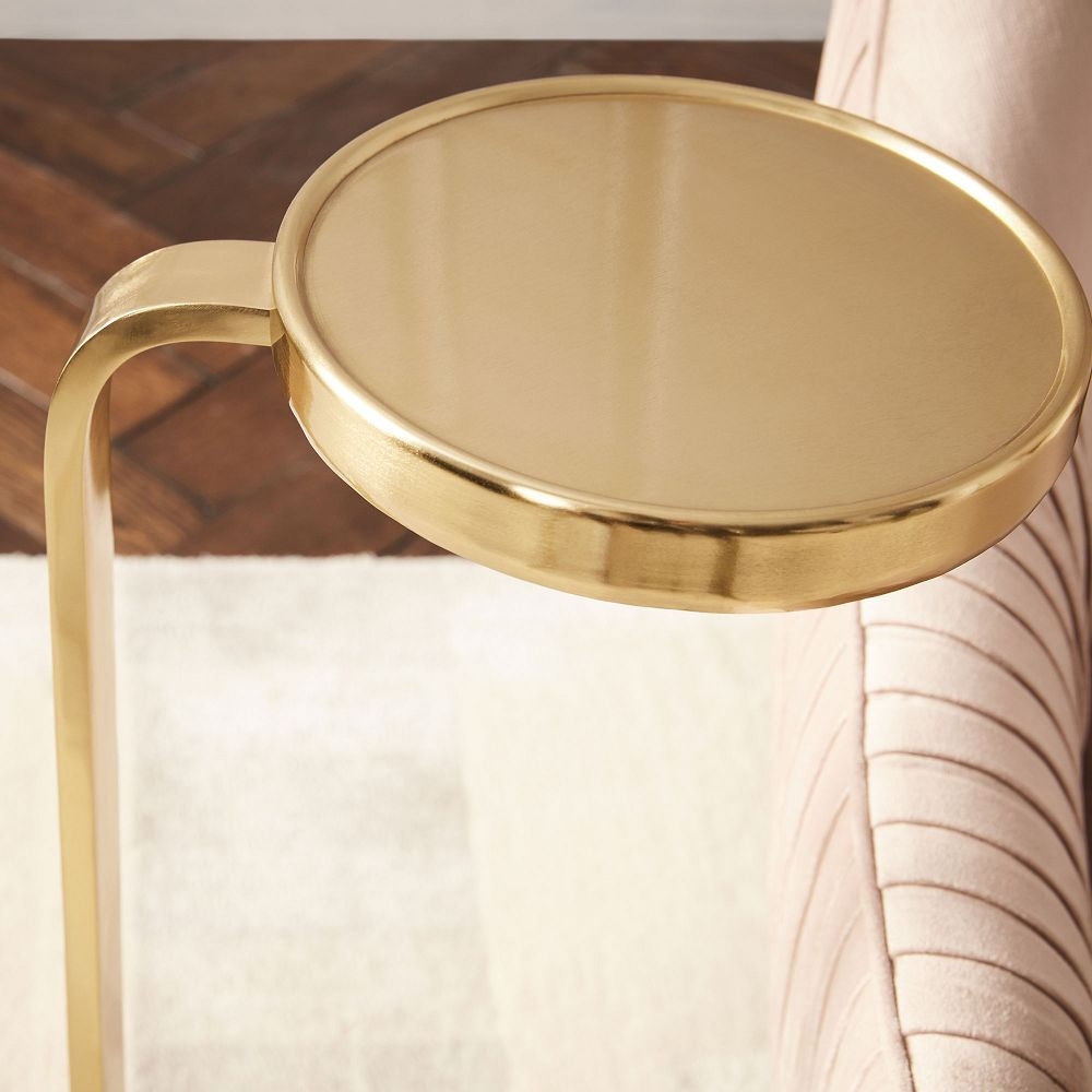 Murray Marble Drink Table (8") | West Elm (US)