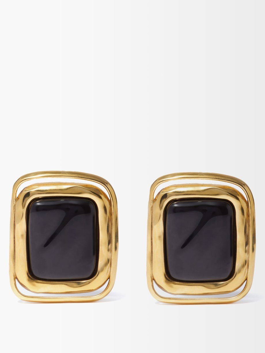 Arty clip earrings | Saint Laurent | Matches (US)