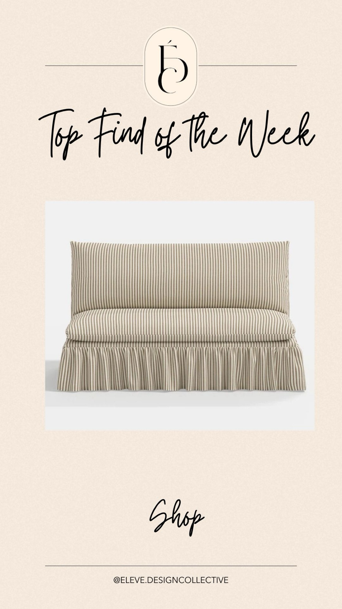 This wayfair settee is not only adorable but multifunctional. It can be a cozy spot to sit in your bedroom or add charm to a dining space as a banquet! 

#Interiordesign #elevedesigncollective #designboards #fullservice #homedecor #homerenovation #ispired #home #virtualdesign 

#LTKHome #LTKStyleTip