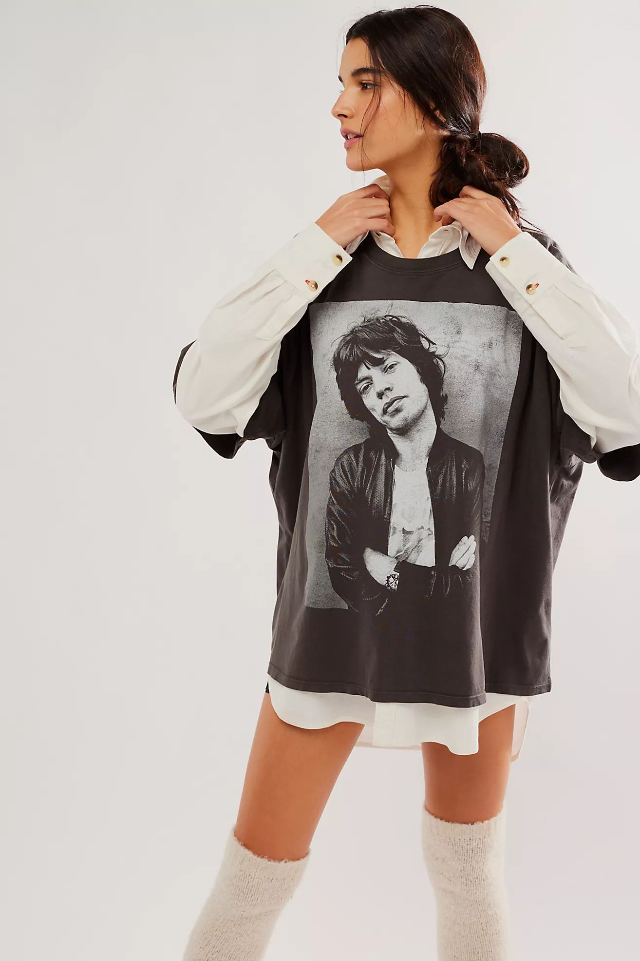 Rolling Stones Mick Jagger Tee | Free People (Global - UK&FR Excluded)