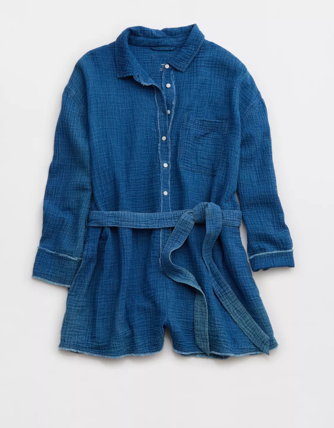 Aerie Pool-To-Party Belted Romper | Aerie