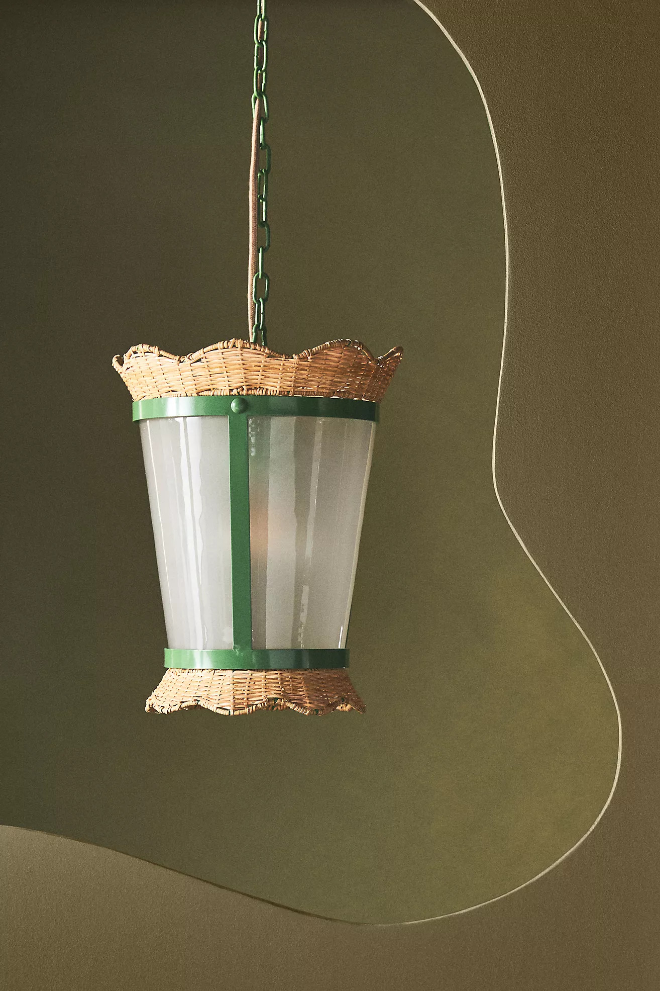 Matilda Goad & Co. Scalloped Pendant | Anthropologie (US)