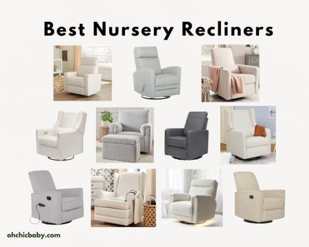 Best Baby Nursery Recliners 🤍 #babydecor #nursery #nurseryinspo 