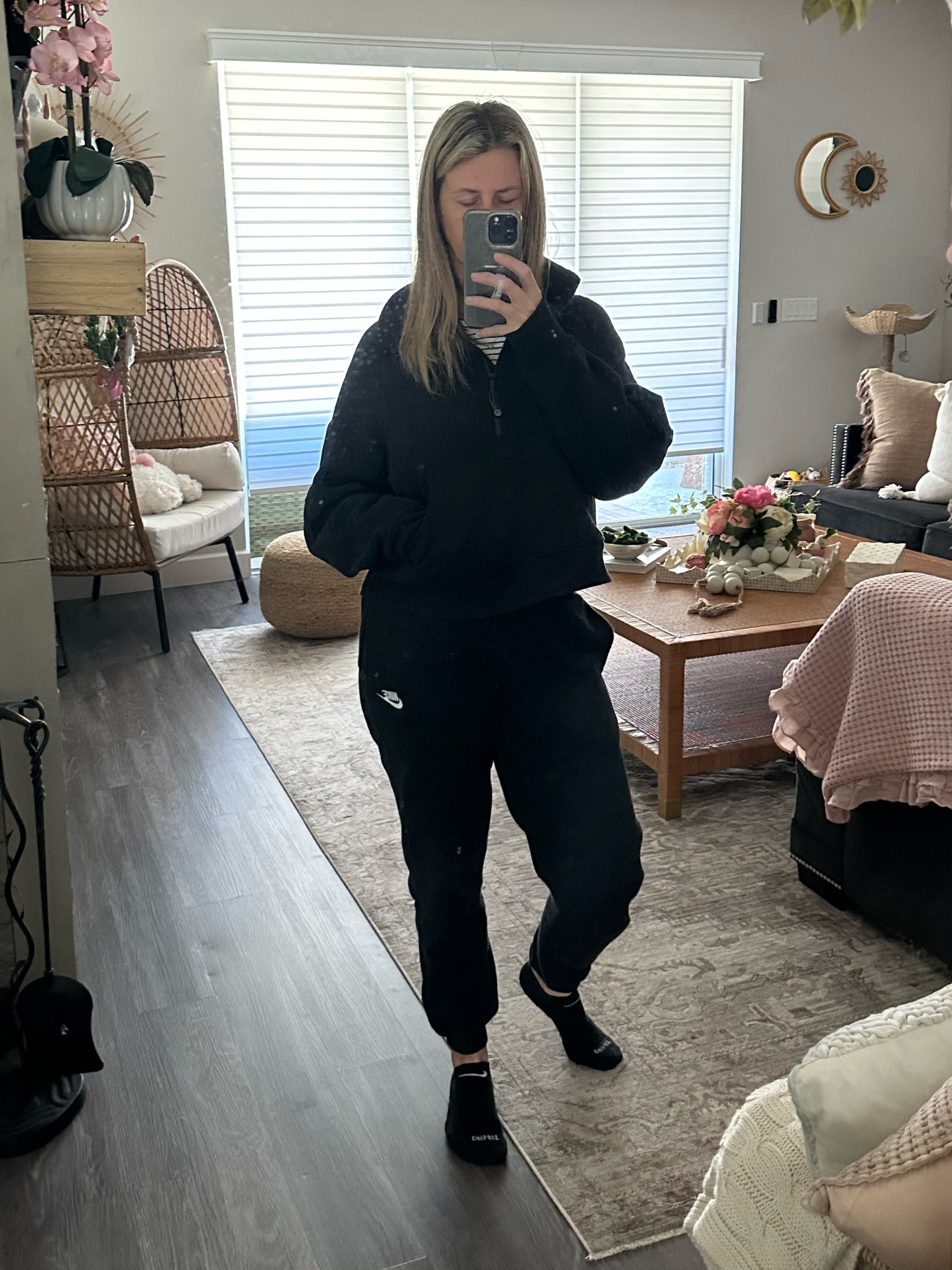 My sick uniforms has been sweats from Nike and Lulu lemon #sweats #sweatshirt #pullover #cozyclothes #athleisure #momuniform #nike #socks #sweatpants #nike #lululemon 

#LTKStyleTip #LTKMostLoved #LTKActive