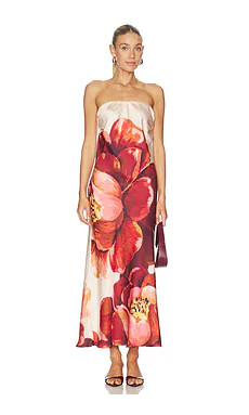 MISA Los Angeles Cheryl Dress in Peony Love from Revolve.com | Revolve Clothing (Global)