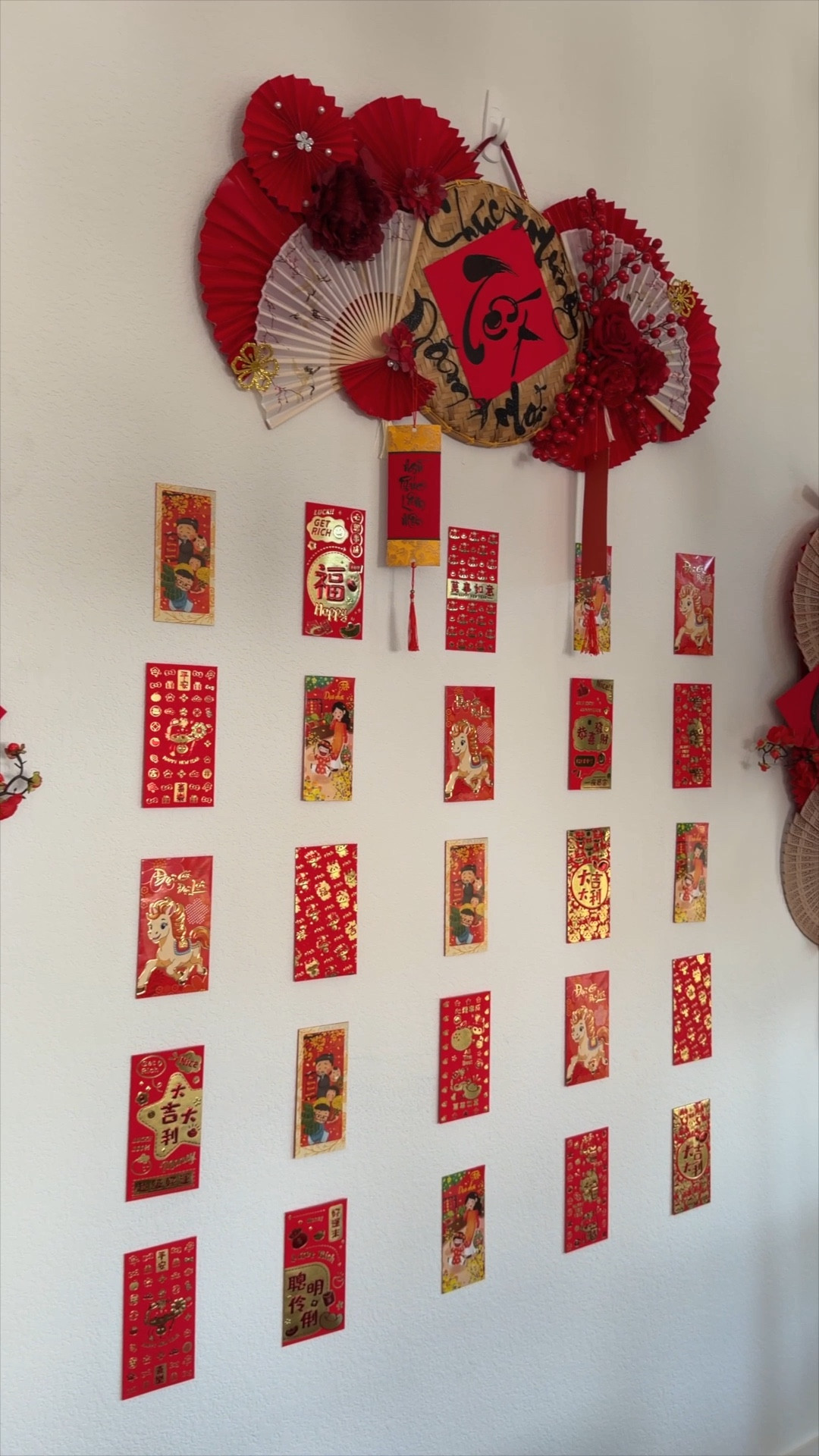 Lunar New Year red envelope wall for my party! Love this as a little favor to guests. Linking my decor and outfit

#LTKSeasonal #LTKHome