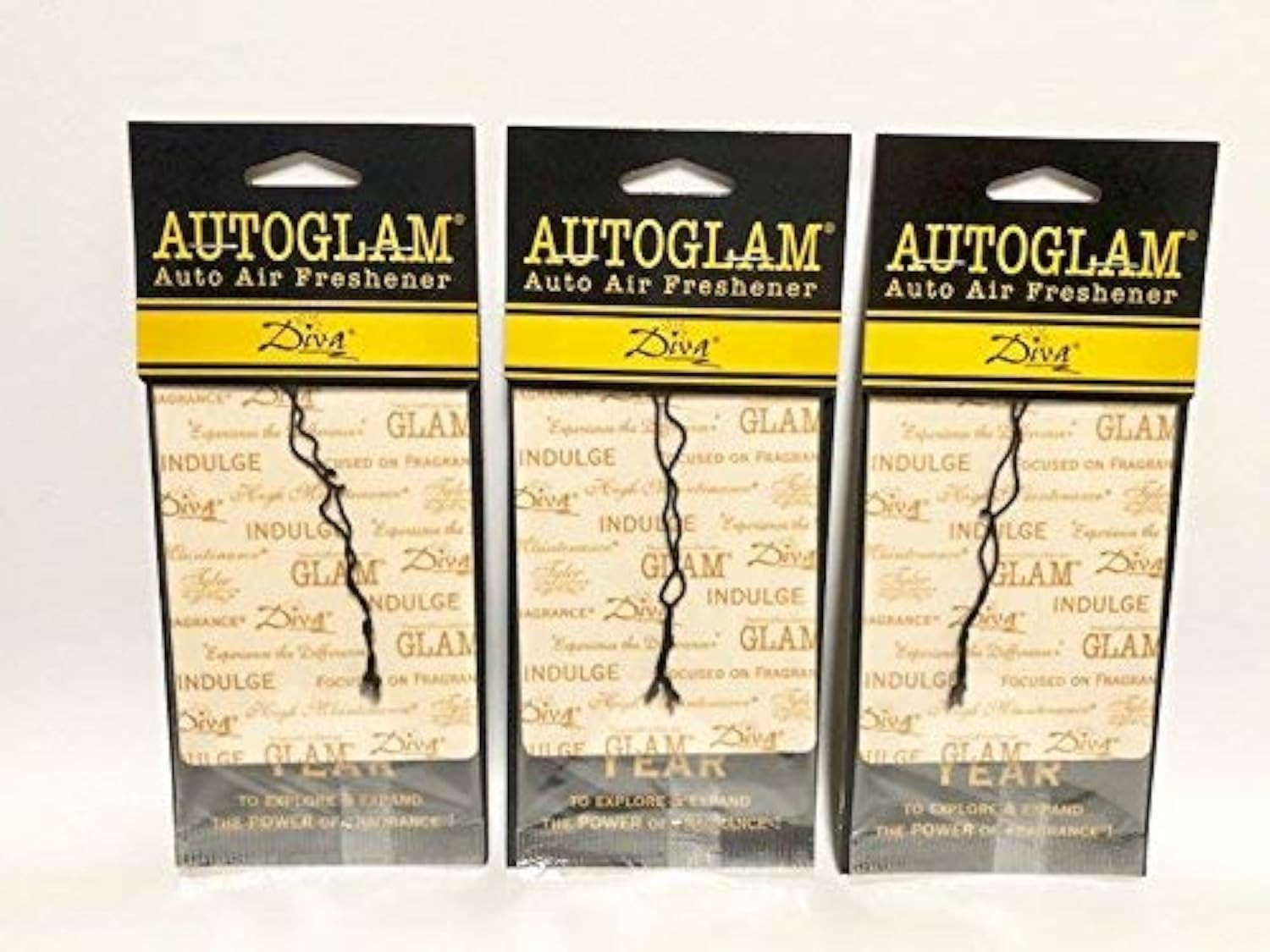 Tyler Candles Autoglam Auto Air Freshener, Diva, Set of 3 | Amazon (US)