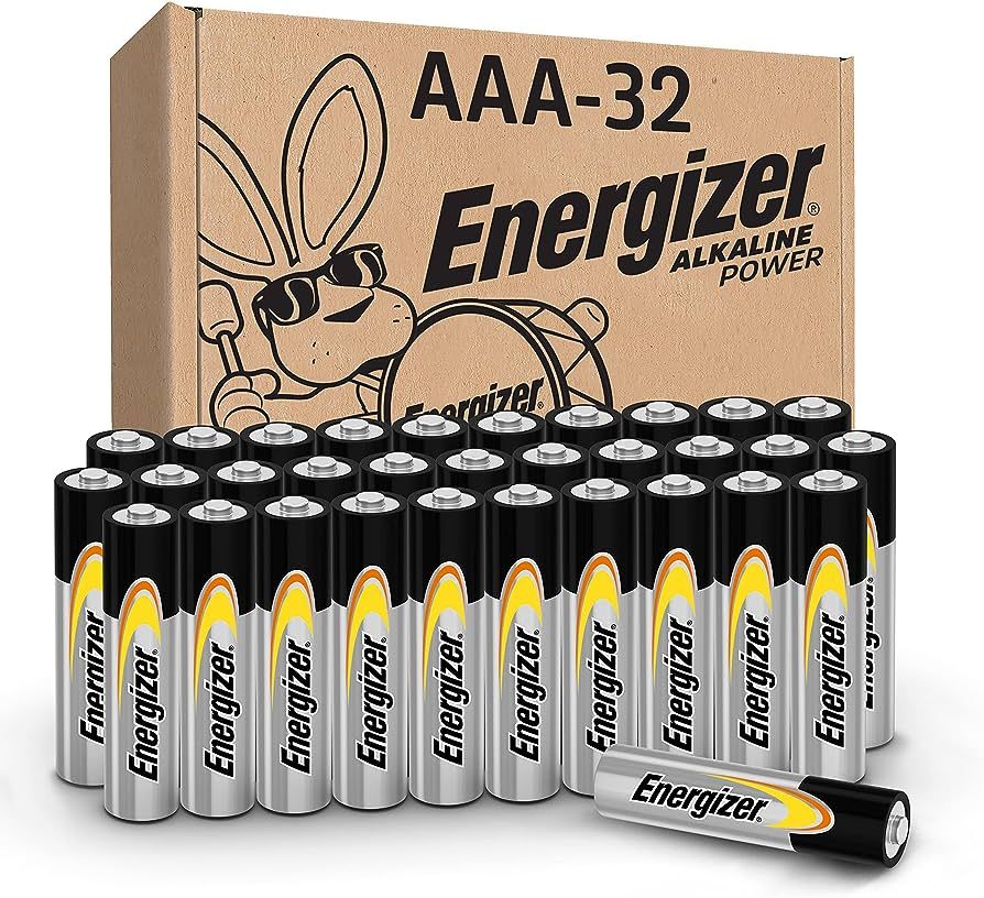 Energizer Alkaline Power AAA Batteries (32 Pack), Long-Lasting Triple A Batteries | Amazon (US)