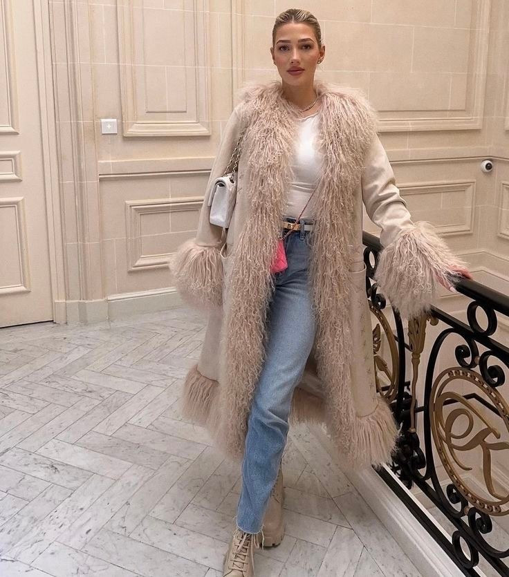 Cream Vintage 80s Suede Afghan Coat: Shearling Fur Trim, Boho Hippie Style

#LTKSeasonal #LTKootd #LTKHoliday