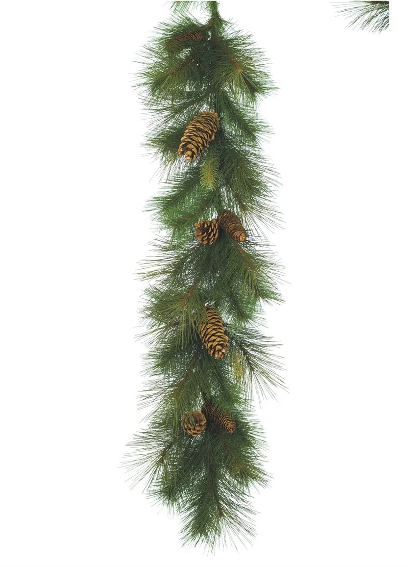 Sullivans Artificial Sugar Pine Garland 72"L Green - Walmart.com | Walmart (US)