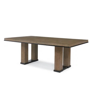 Mesa 30.25" x 48" Maple Solid Wood Dining Table | Perigold