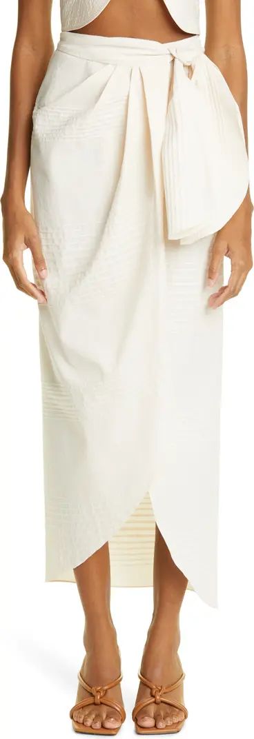 The Traveler Cotton Wrap Skirt | Nordstrom
