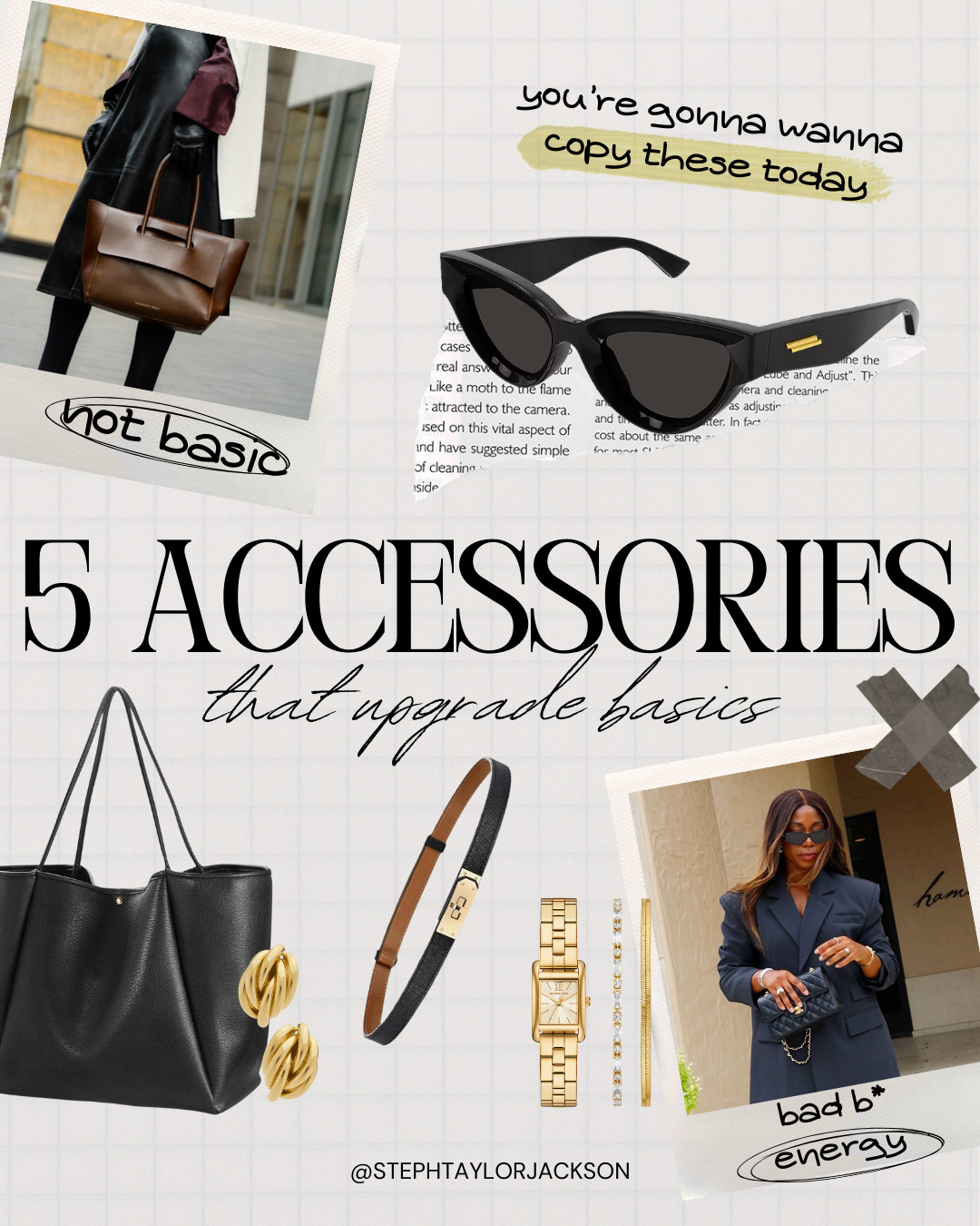 5 accessories that will upgrade your basics! Save this for your fall outfit inspo!  

 #LTKFindsUnder100 #LTKStyleTip #LTKWorkwear