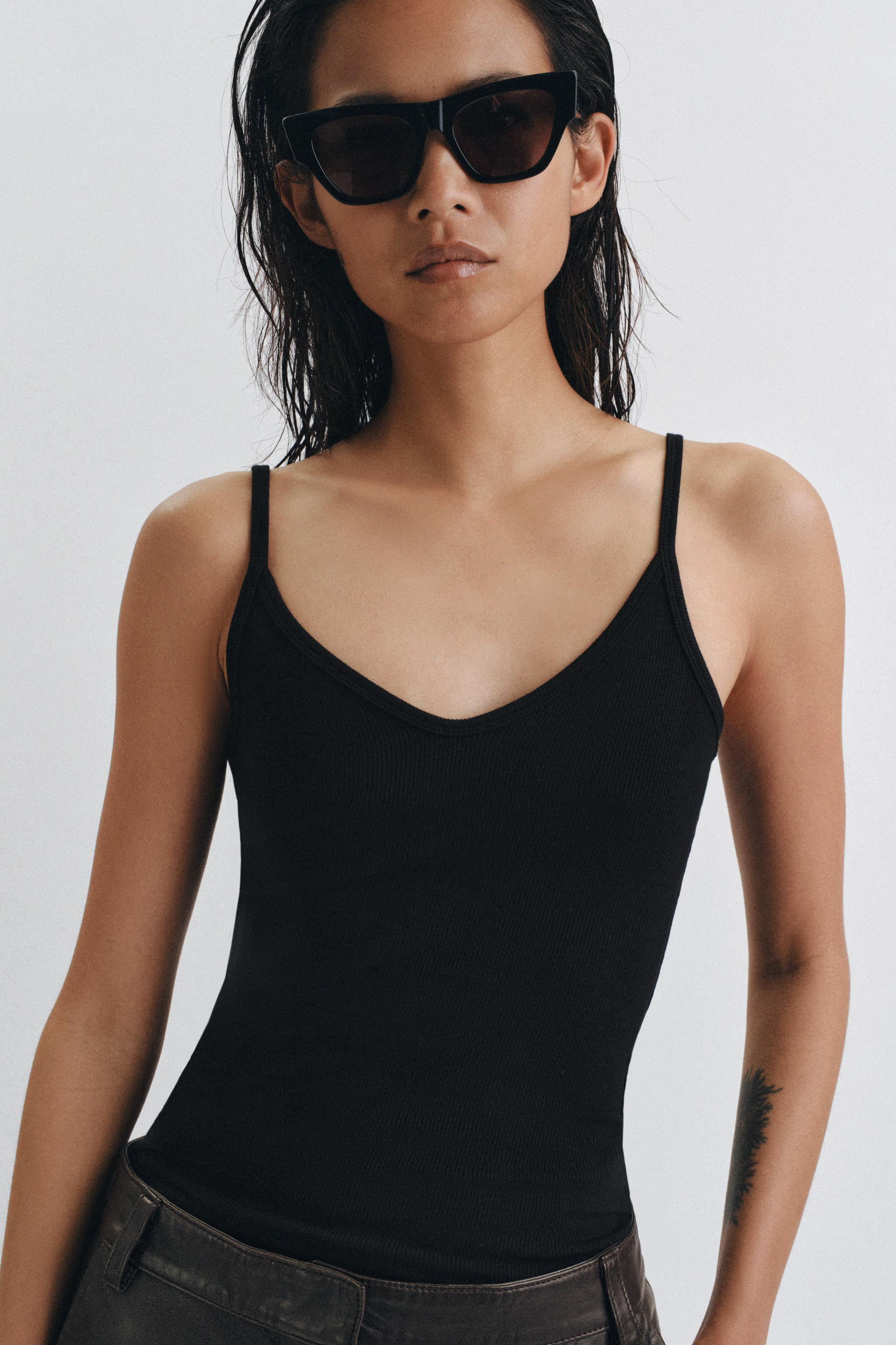 RIBBED TANK TOP | Zara Canada