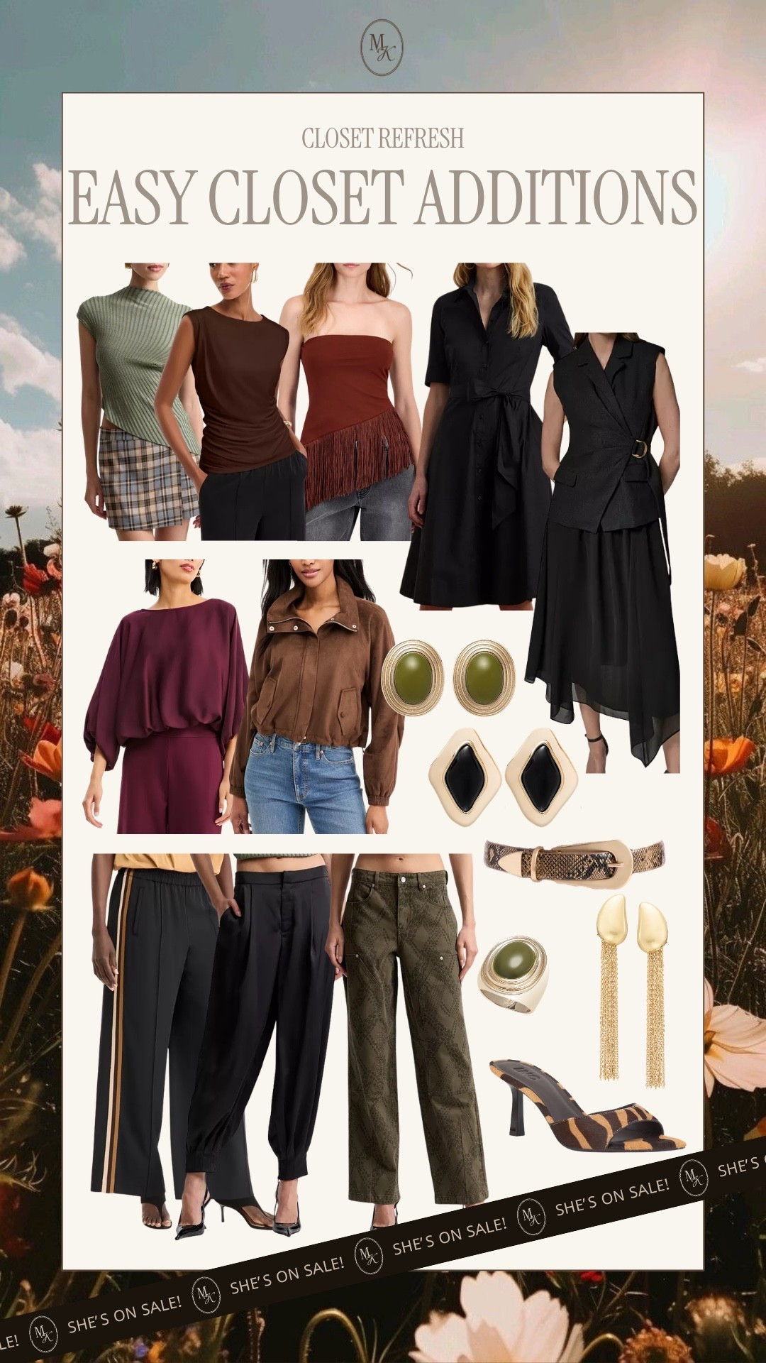 Easy fall editions to your closet! 

Macys fall sale, fall fashion trend, midsize fall denim, wide leg, jewelry, earrings, dress, work wear

#LTKMidsize #LTKSeasonal #LTKSaleAlert