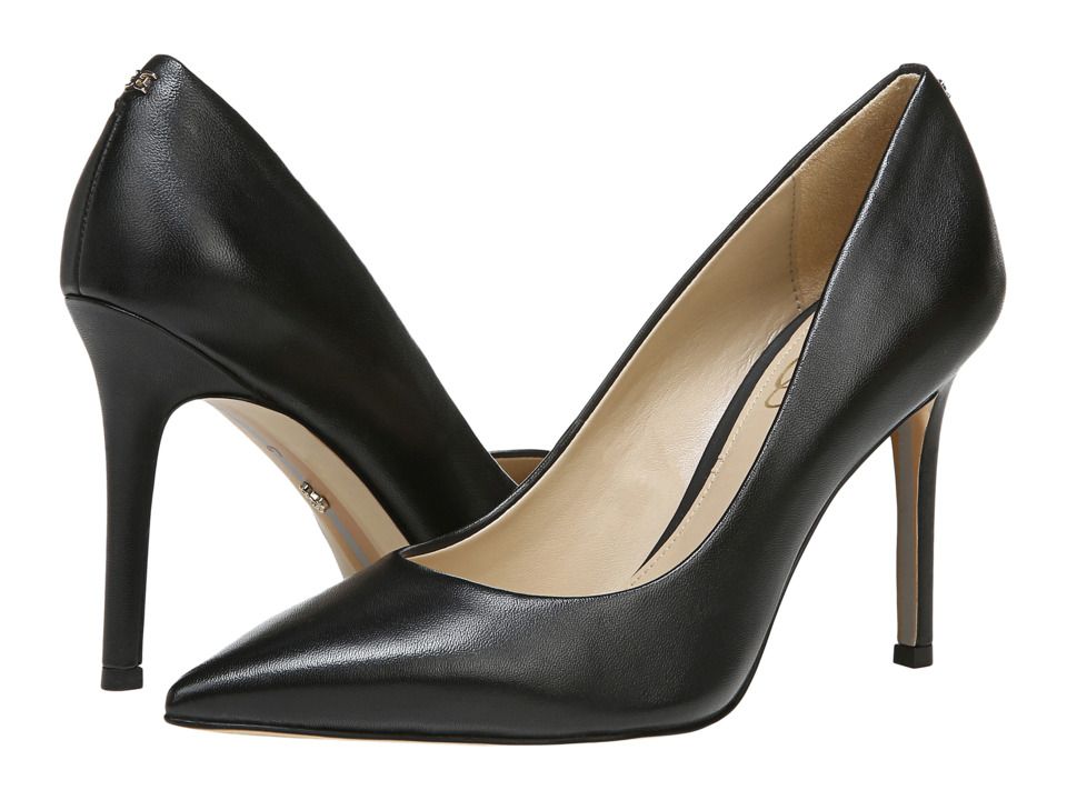 Sam Edelman - Hazel (Black Dress Calf Leather) Women's Shoes | Zappos