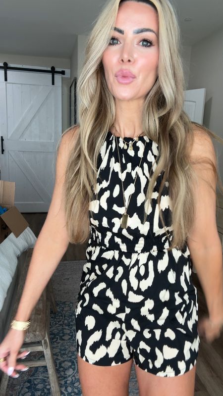 Easy casual summer romper I accidentally ordered extra small, but small would have been perfect. summer outfit idea Amazon fashion find

#LTKFindsUnder50 #LTKStyleTip #LTKVideo