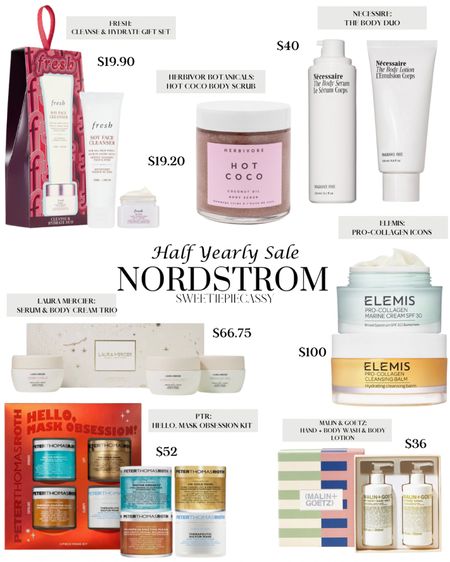Nordstrom: Half Yearly Sale 💰 

New Year's Eve… and amazing sales to go with! Everything from gift sets (for yourself, or that late gift you need to get for your friends or family), makeup, easy body exfoliations, creme & more! Make sure to checkout my ‘SALES’ collection along with my ‘Skincare’ product highlight for more of my seasonal favourites!💫

#LTKstyletip #LTKfindsunder100