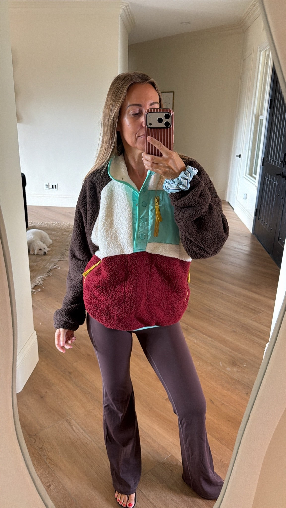 Fleece size small
Leggings (part of a set) size XS

#LTKootd #LTKActive