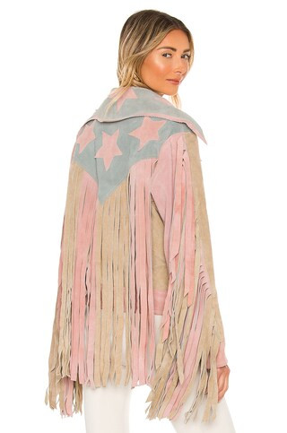 Understated Leather American Woman Jacket in Rose, Smoke, & Dust from Revolve.com | Revolve Clothing (Global)