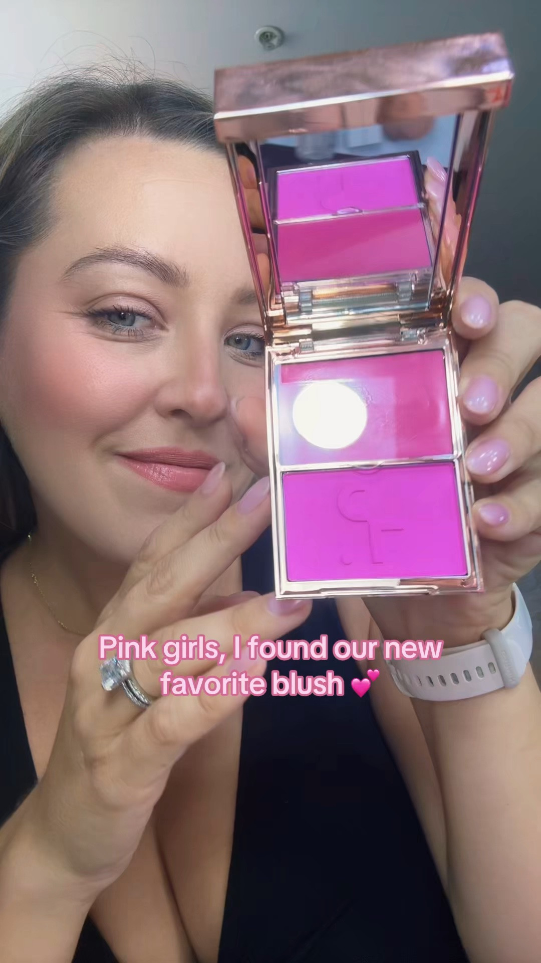The shade is “she’s giving” 
Pink blush
Crème and powder blush duo 
Makeup
Pink makeup look
Makeup glam

#LTKdayinmylife #LTKgrwm #LTKBeauty