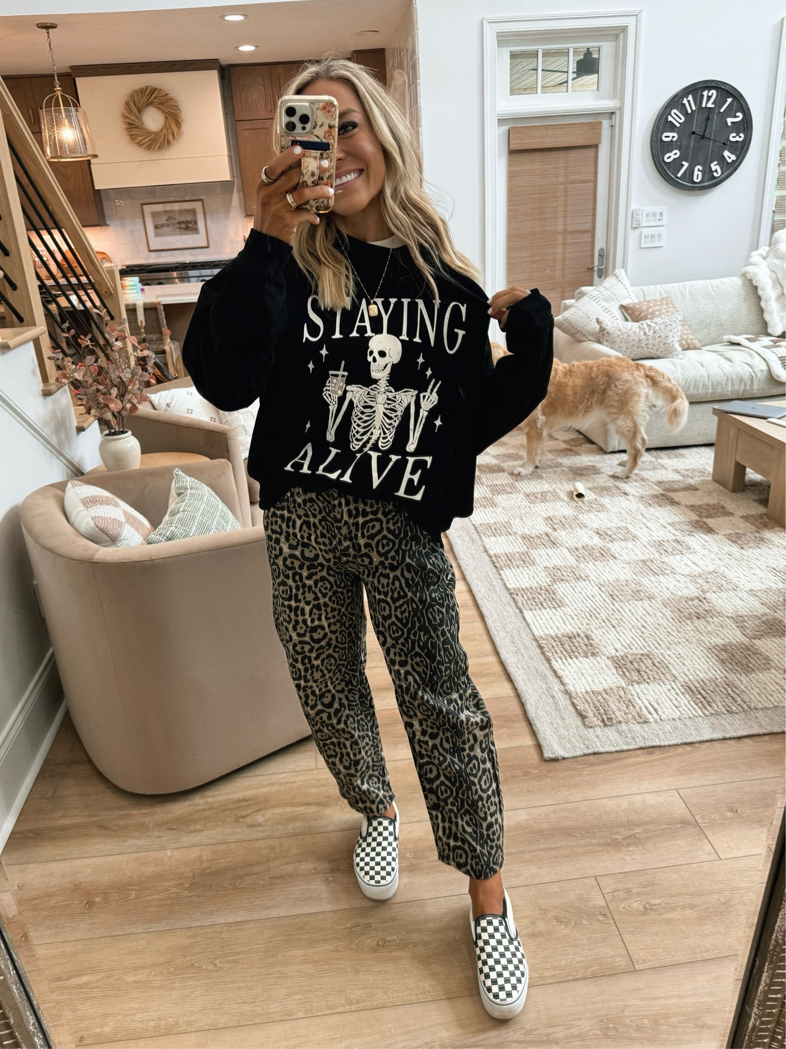 spooky szn is here🙌🏼🎃🍂👻 LOVING these Pink Lily graphic crewnecks! HOLLEYR20 gets you 20% off sitewide!🤎I like to do an XL for an oversized fit! 

Halloween fashion / fall fashion / casual graphic crewnecks / pink lily / Halloween graphic Crewneck / fall casual style / Holley Gabrielle 

#LTKStyleTip #LTKFindsUnder50 #LTKSeasonal