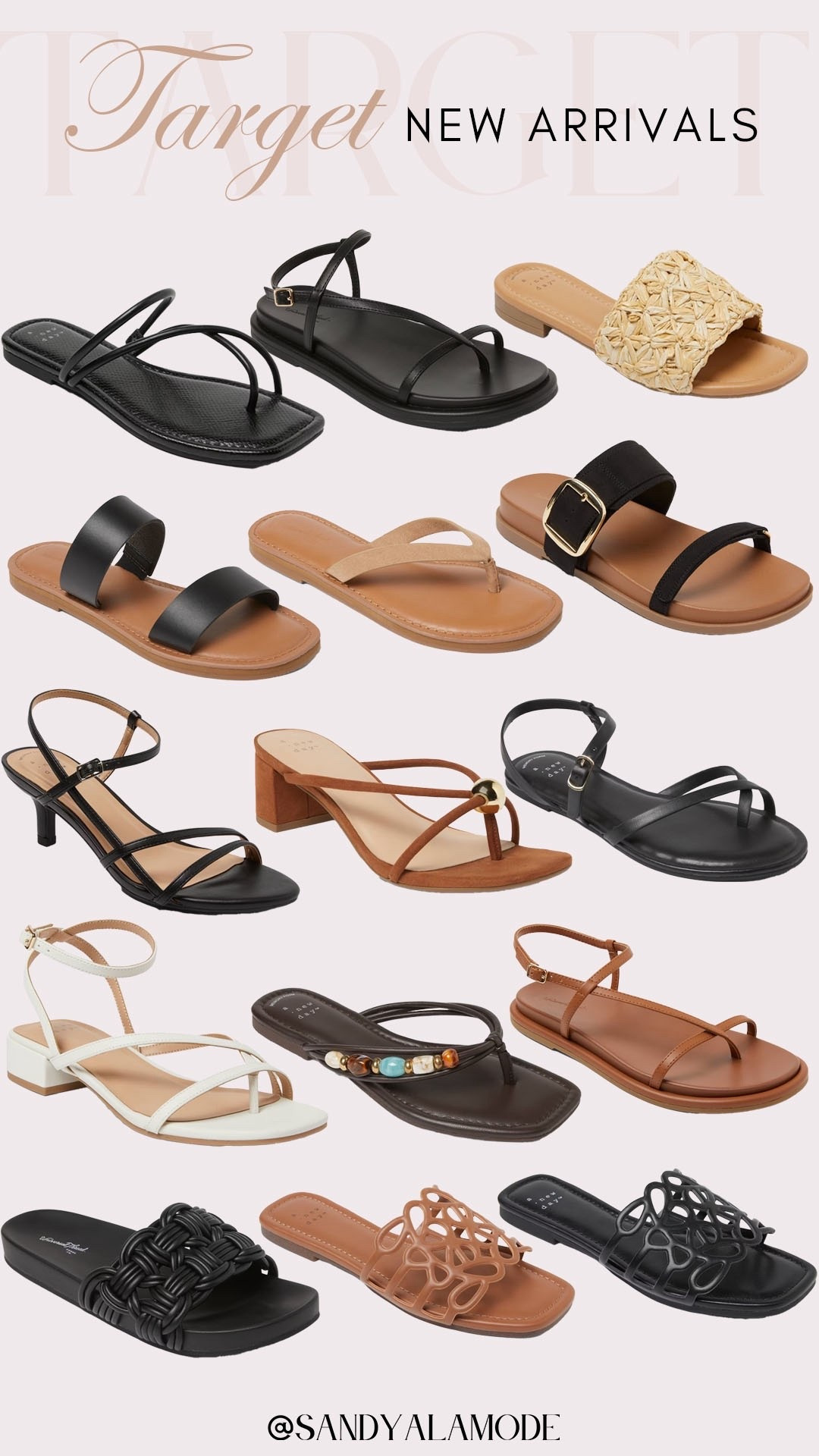 Target new arrivals. Target fashion. Target spring style. Target spring sandals. Target designer inspired sandals  

#LTKootd #LTKgrwm #LTKSeasonal