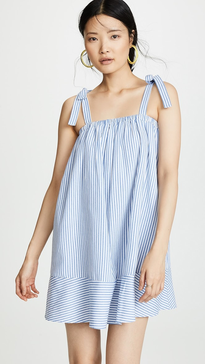 Shirred Tied Dress | Shopbop