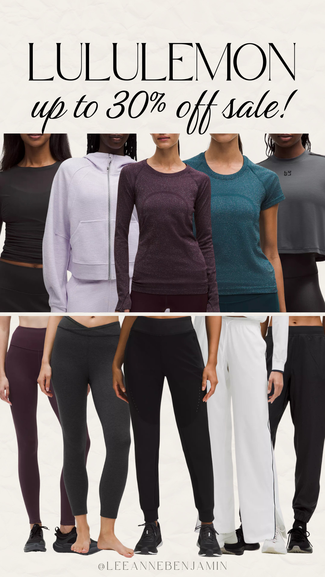 up to 30% off sale at Lululemon! 

 #LTKActive #LTKOver40 #LTKSaleAlert
