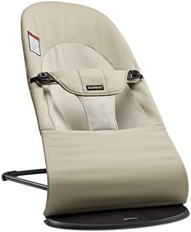 BabyBjörn Bouncer Balance Soft, Cotton, Khaki/Beige | Amazon (US)
