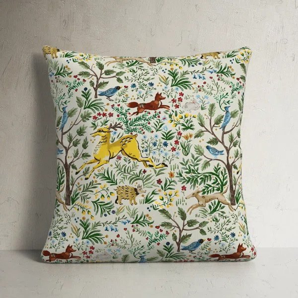 Foxe Toile Indoor/Outdoor Throw Pillow | Wayfair North America