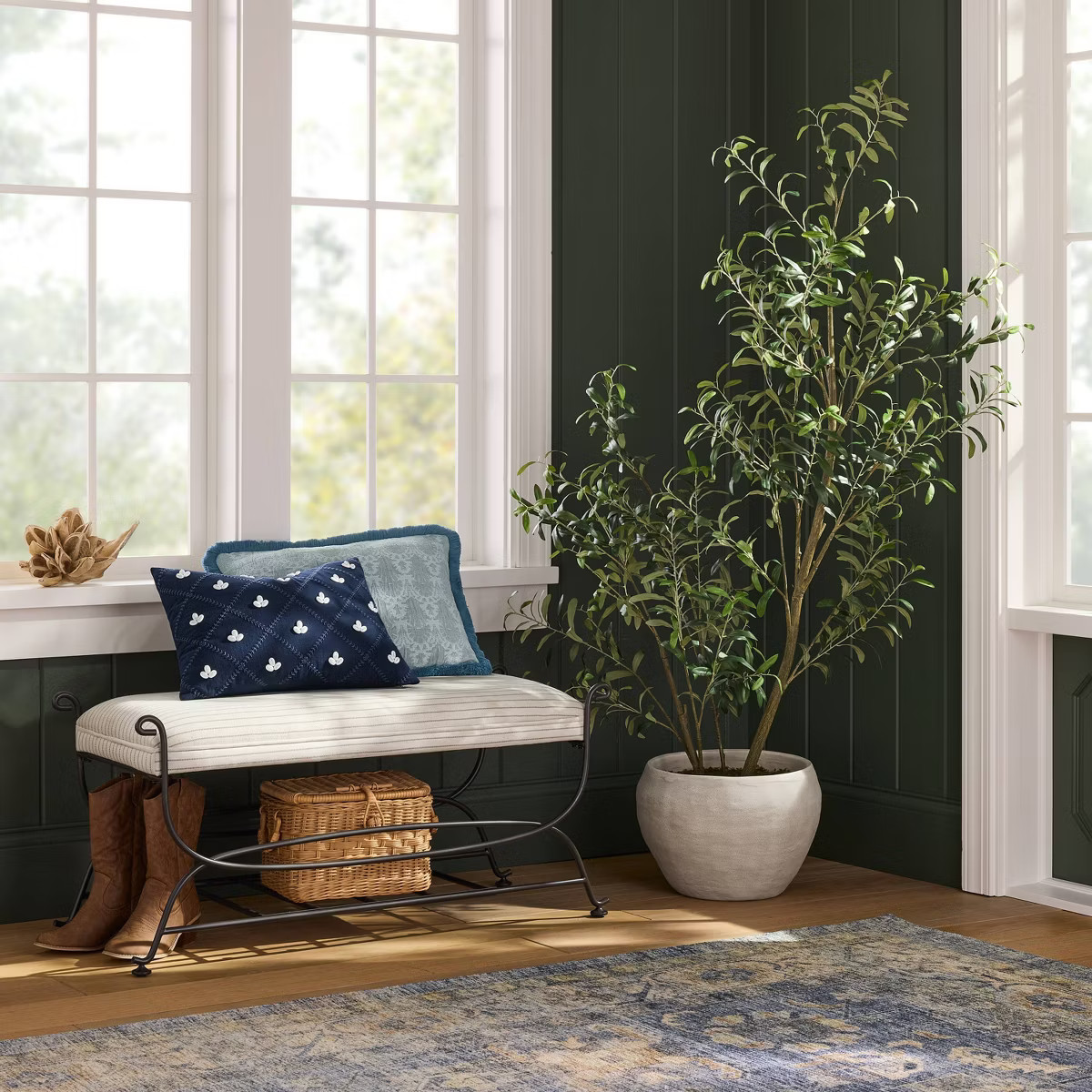 Asymmetrical Olive Tree - Threshold™ designed with Studio McGee | Target