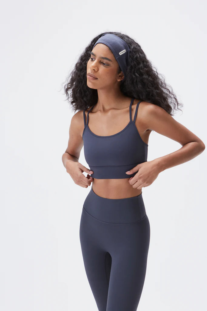 Double Strap Bra - Midnight Blue | Adanola UK