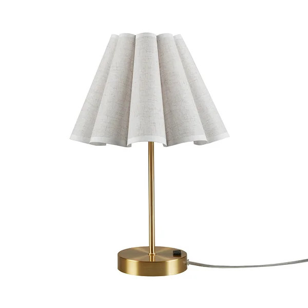 510 Design Chique Tap-Control and Dimmable Accent Table Lamp with Power Outlet - 12.5"Dia x 17.5"... | Bed Bath & Beyond
