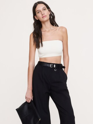 Sculpted Bandeau Top | Banana Republic (US)