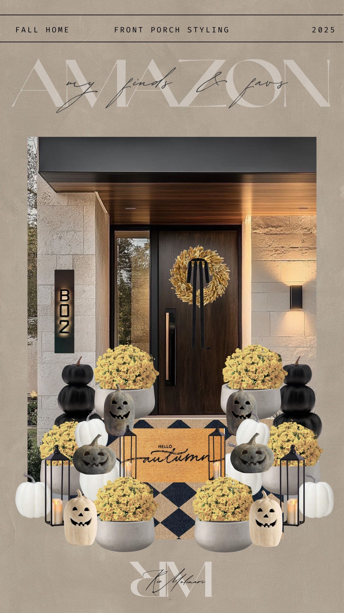 Fall front porch styling! Loving the terracotta pumpkins and these realistic faux mums 

	•	Autumn front porch
	•	Cozy fall entryway
	•	Fall door styling
	•	Pumpkin porch vibes
	•	Front porch refresh
	•	Seasonal front door
	•	Rustic fall decor
	•	Farmhouse porch
	•	Cozy curb appeal
	•	Fall outdoor aesthetic
	•	Harvest porch setup
	•	Neutral fall porch
	•	Fall doormat + wreath
	•	Porch swing styling
	•	Layered rugs for fall
	•	Festive front step ideas
	•	Chic fall front porch
	•	Outdoor fall accents
	•	Budget-friendly fall porch




#LTKHome #LTKStyleTip #LTKautumn