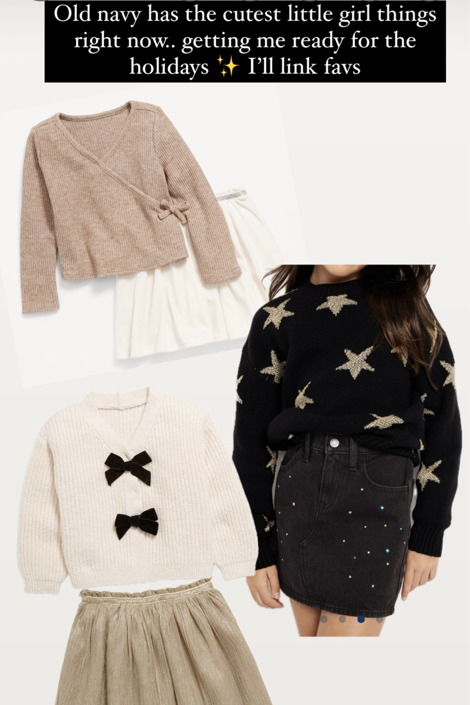 Old navy has some goodies right now ✨💕

#LTKHoliday #LTKKids #LTKFindsUnder50