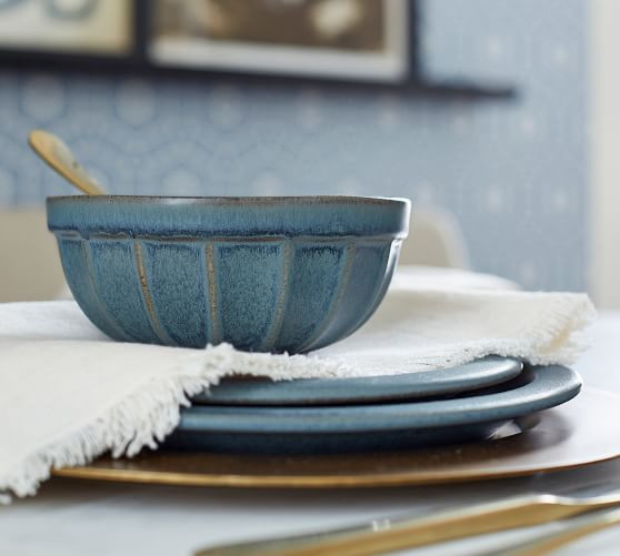 Bleecker Metal Charger Plate | Pottery Barn (US)