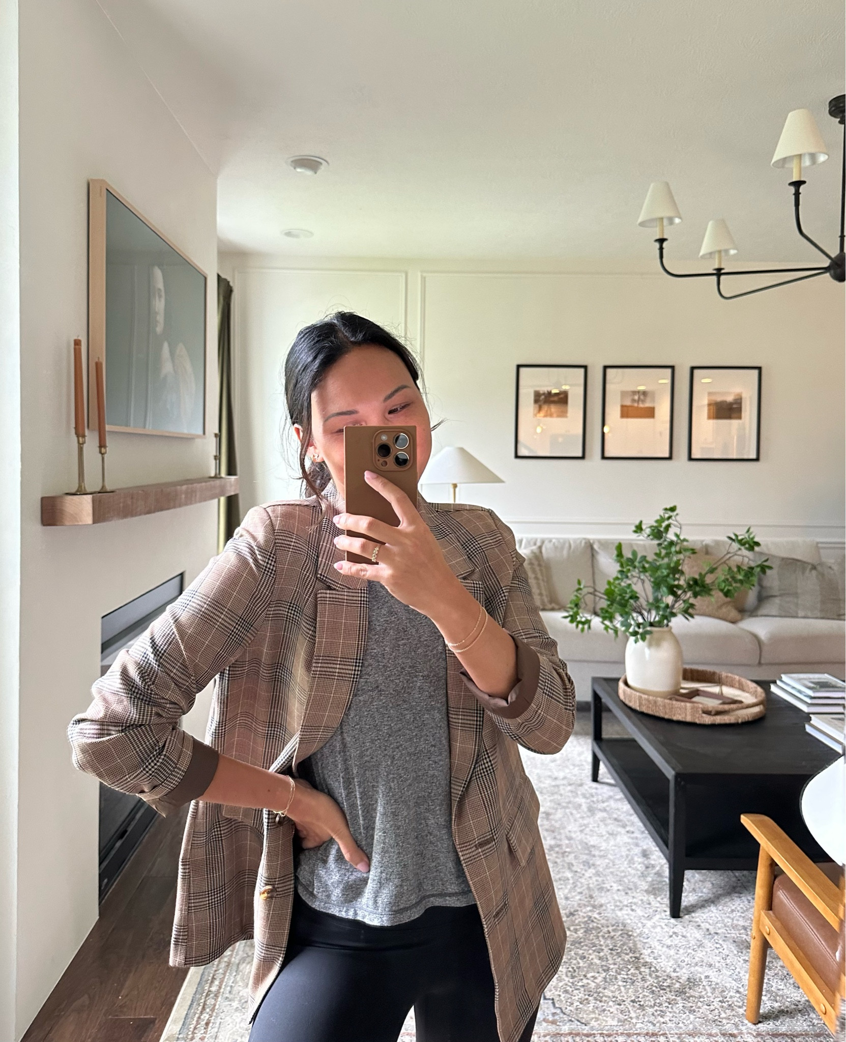 Relaxed Plaid Blazer 

#LTKstyletip #LTKSeasonal #LTKBacktoSchool