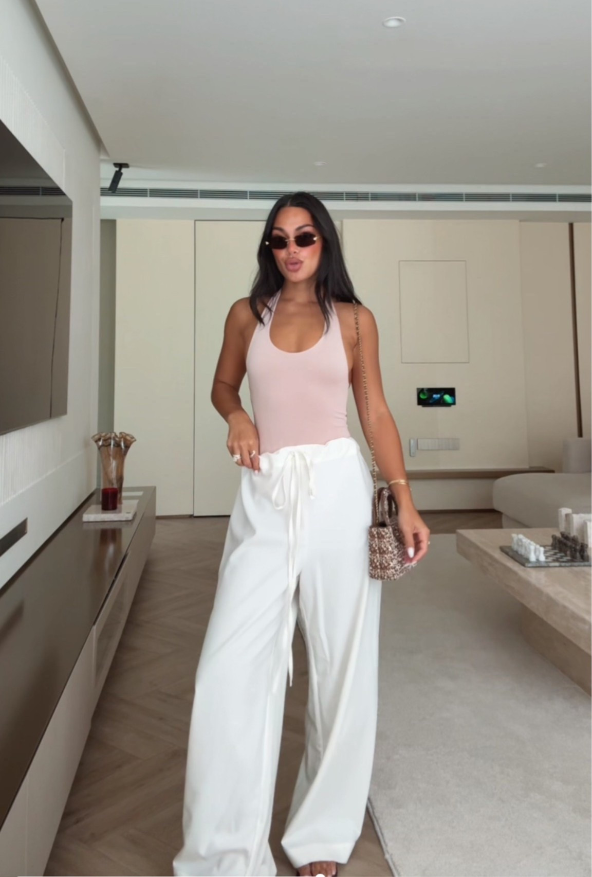I’m wearing size S in the pants 🤍