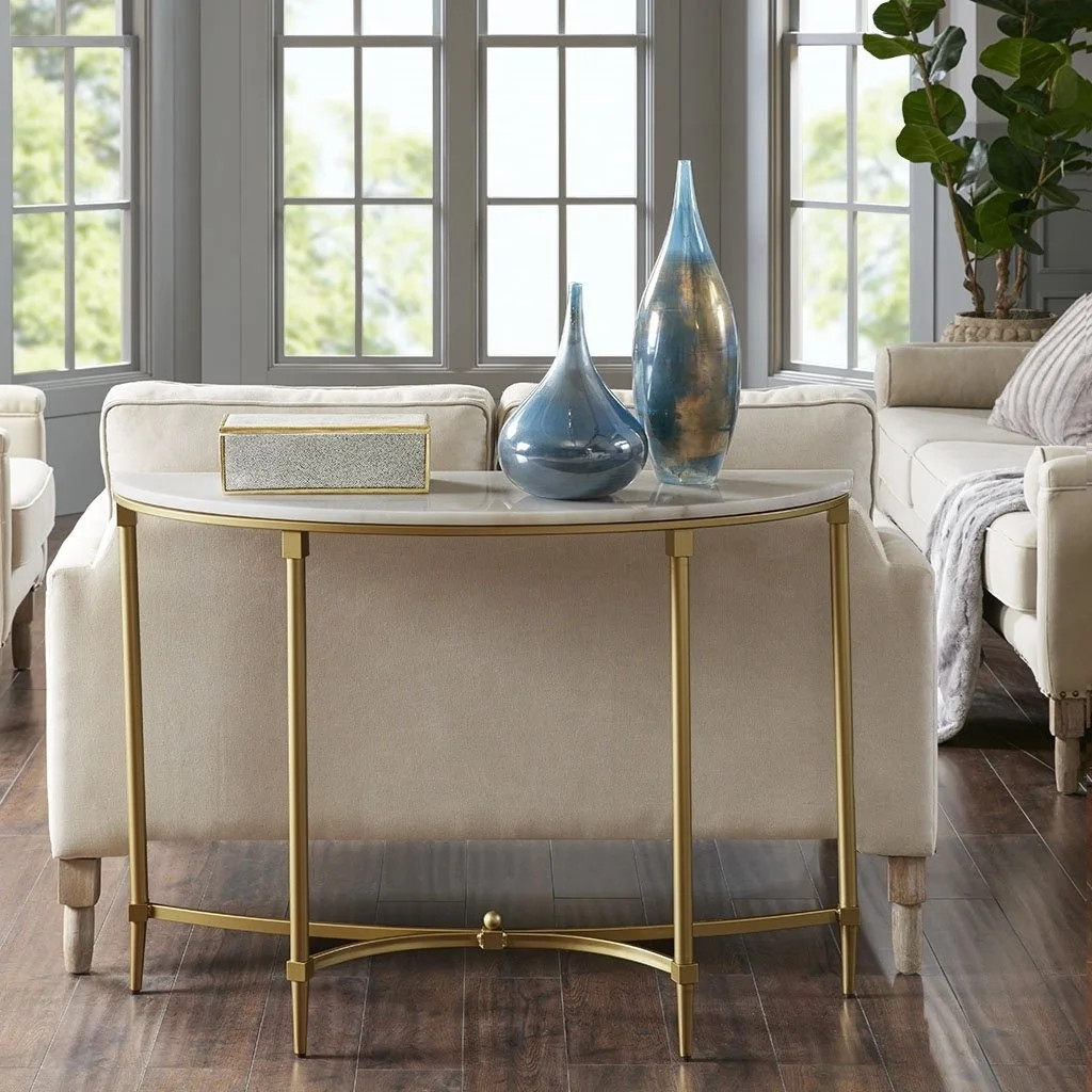 Console Table White/Gold/See below | Walmart (US)