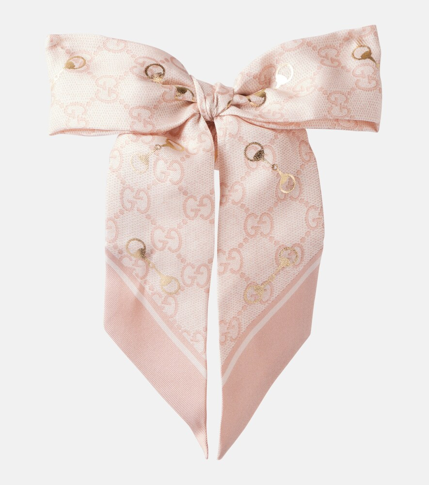 Gucci GG set of 2 silk scrunchies | Mytheresa (US/CA)