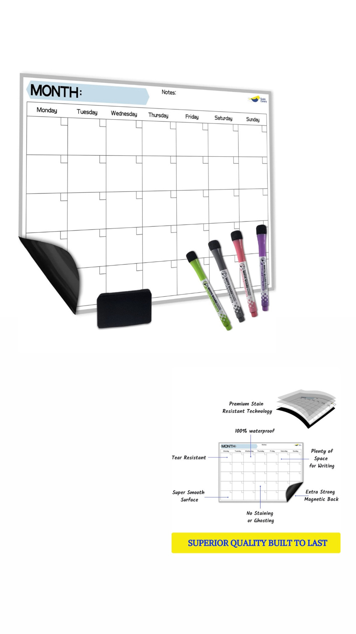 Pizarra magnéticas para las tareas del colegio o para las del hogar ✏️

#LTKHome #LTKSeasonal #LTKBacktoSchool