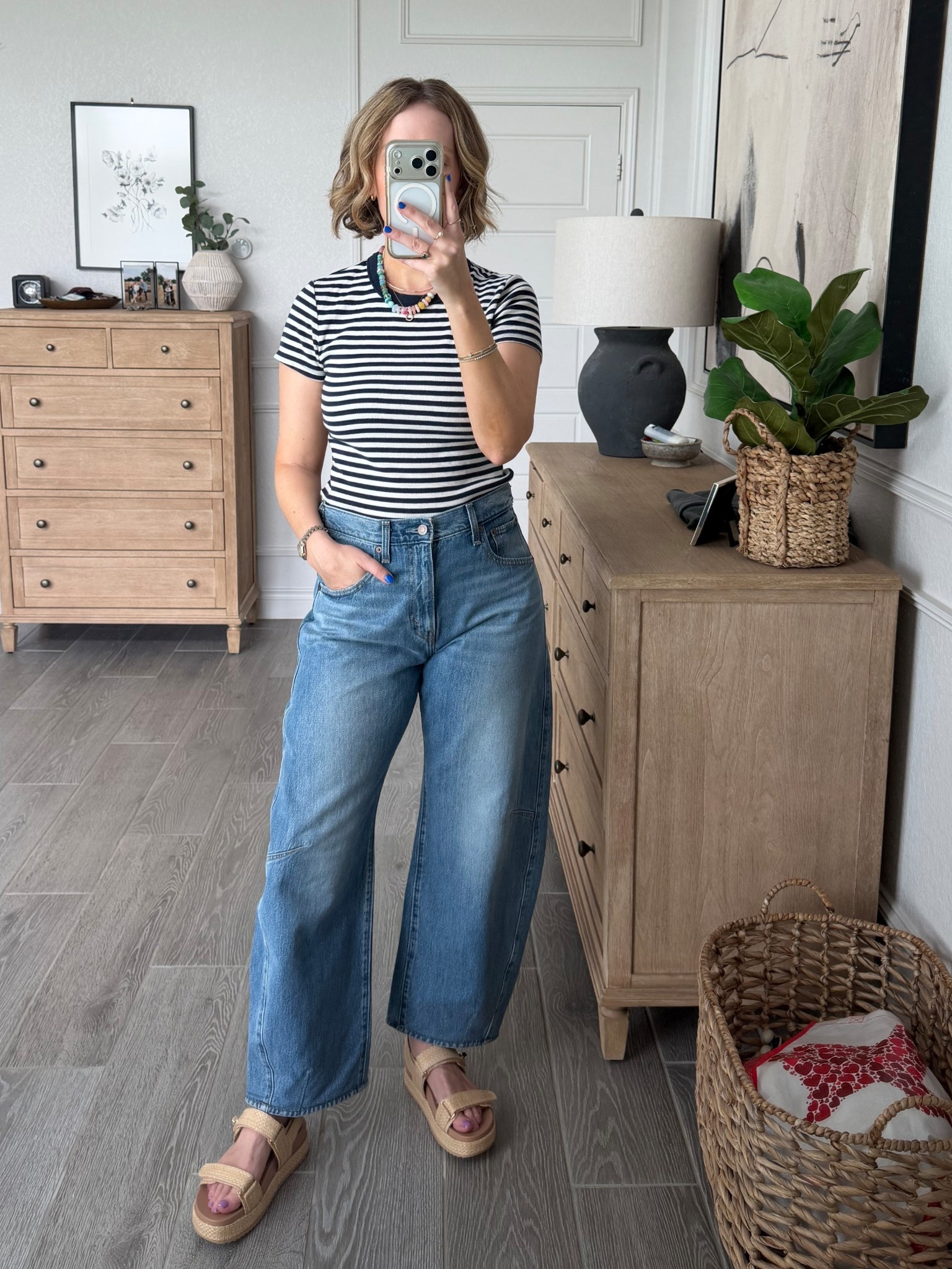 Wearing a 30 in jeans