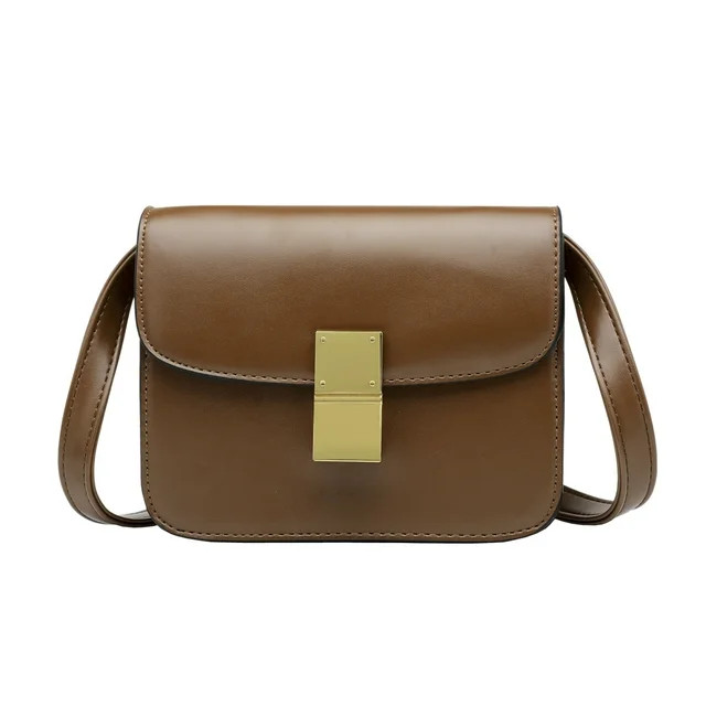 Olyphy Designer Crossbody Purse for Women Classic Box Flap Bag Leather Shoulder Bag Cross Body Cl... | Walmart (US)