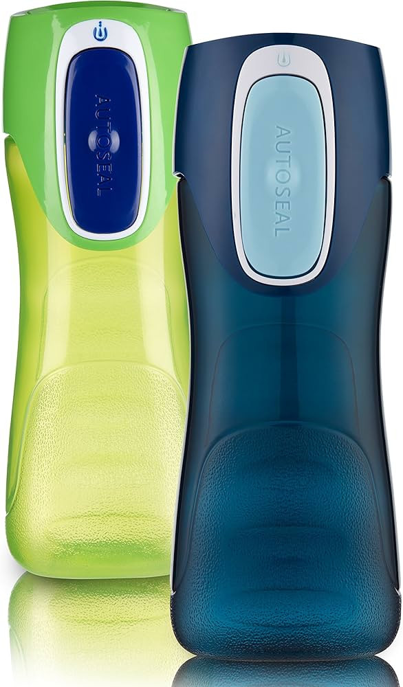 Contigo Trekker Kids Water Bottle with Spill-Proof Lid, 14oz Water Bottle with Leak-Proof Technol... | Amazon (US)
