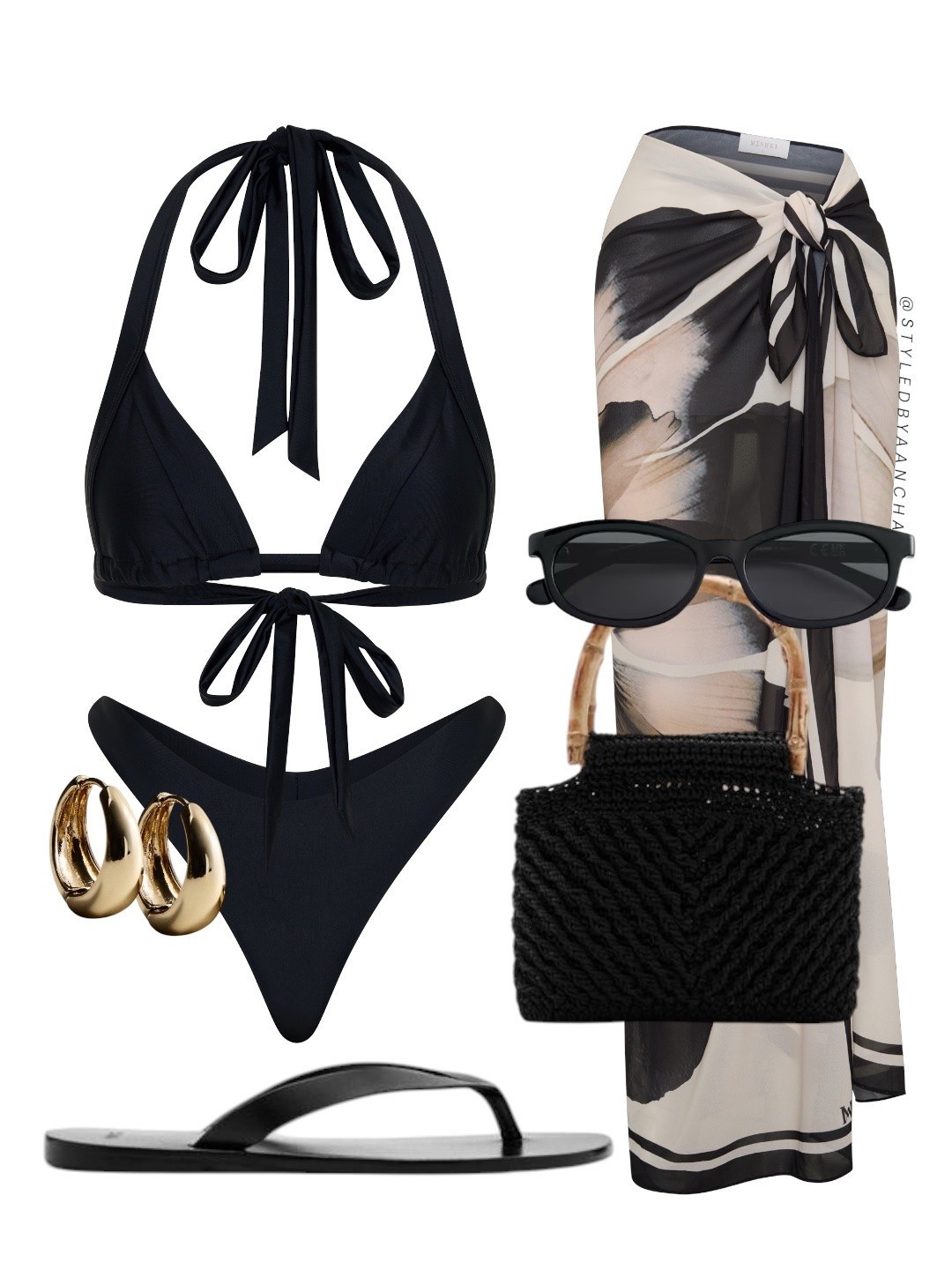 Black bikini beach outfit


Black bikini
Meshki
Black sandals
Swimwear
Black swimwear

#LTKsummer #LTKswimwear #LTKtravel