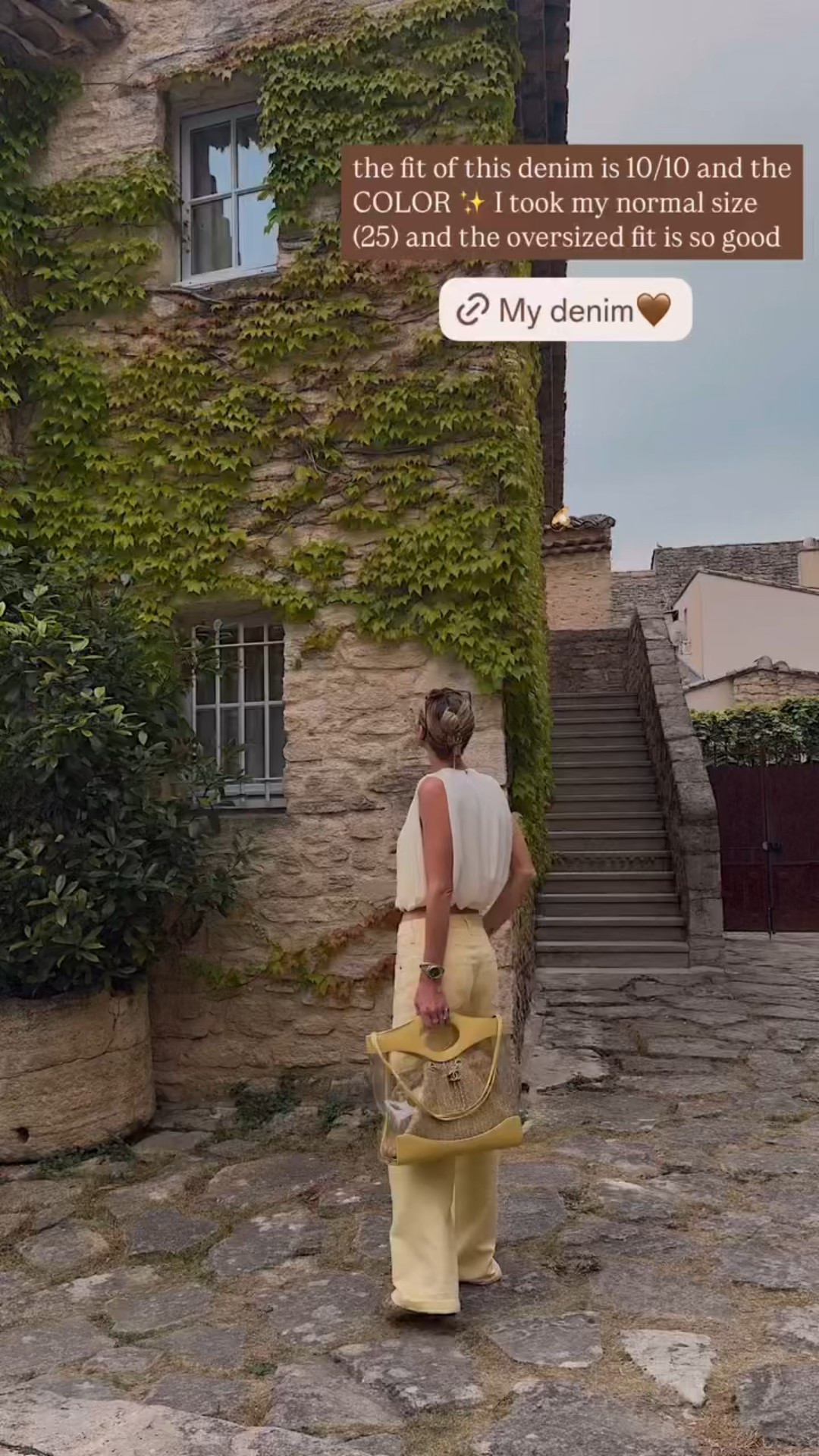 the fit of this denim is a 10/10 and the COLOR✨

#LTKTravel #LTKStyleTip