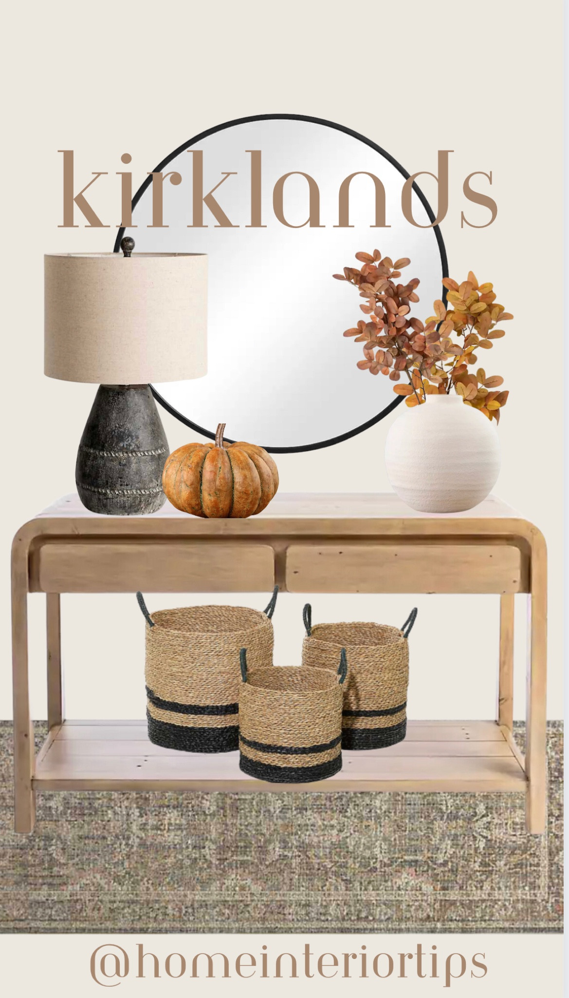 Kirklands entryway, sofa table or hallway

#LTKhome
