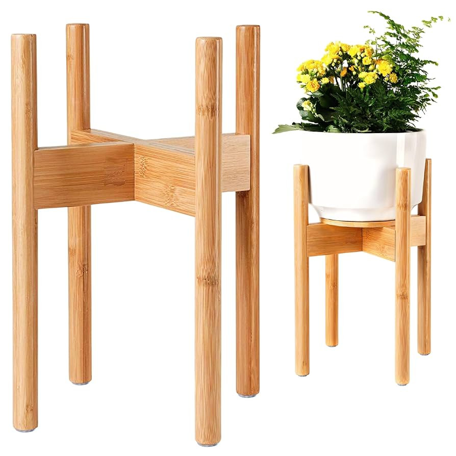 ZPirates Plant Stand for Indoor - Adjustable Sideways to fit 8 10 or 12 Inch-wide Medium-Large Pl... | Amazon (US)